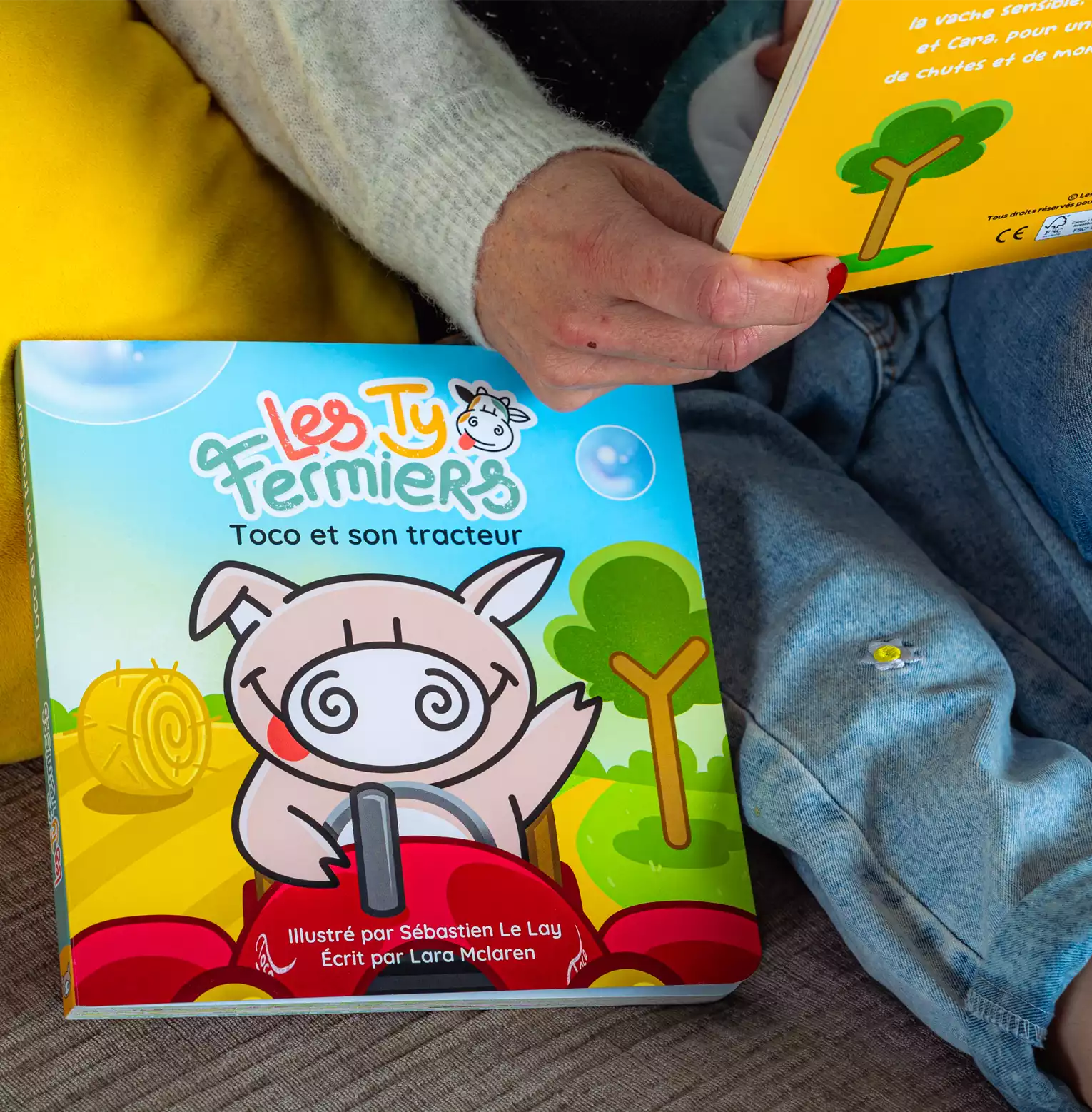 Toco et son tracteur Les ty fermiers livre pour enfant 2