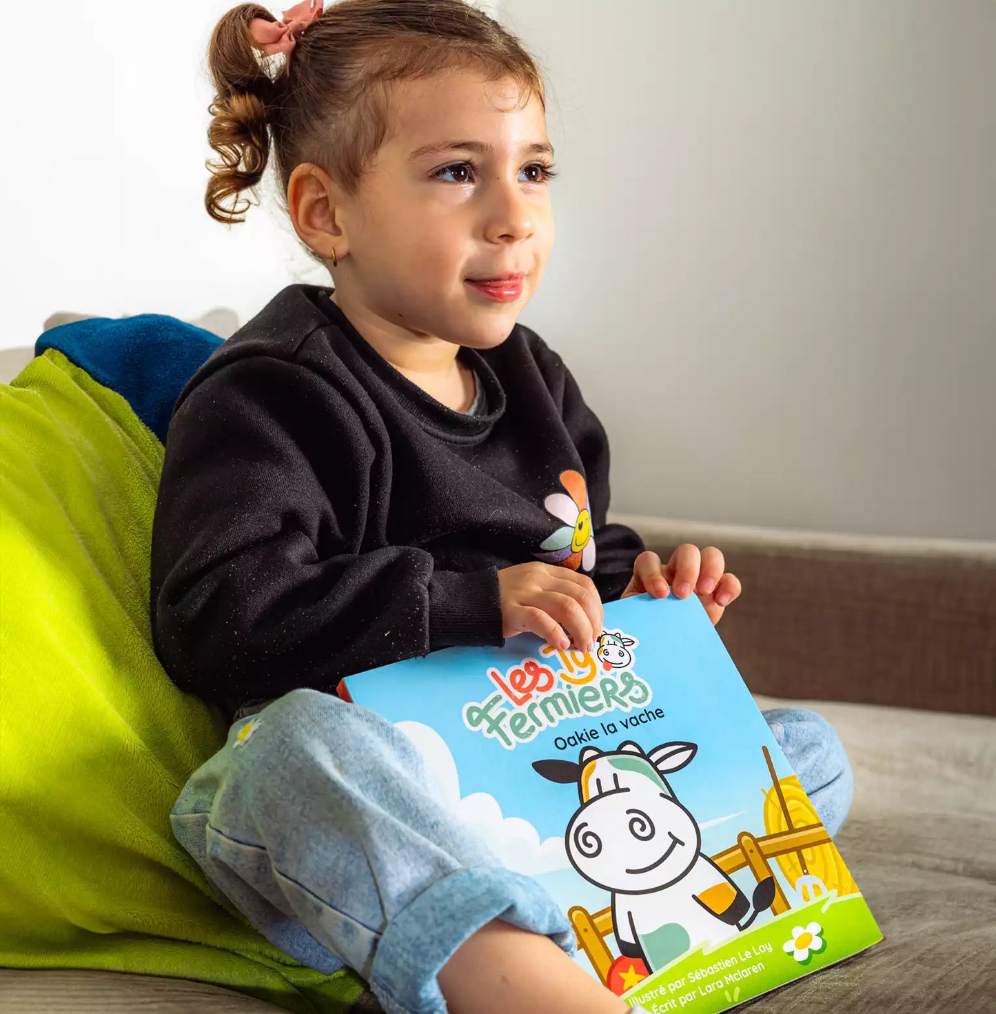oaki la vache livre pour enfant les ty fermiers 2